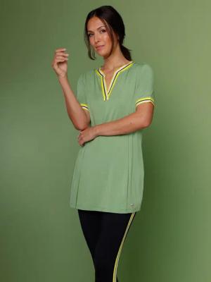 Kurzarmshirt "Longshirt"
