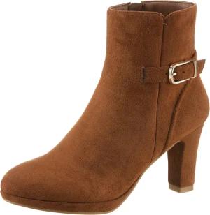 Aniston SHOES Stiefelette, Reißverschluss-Stiefelette, Trichterabsatz - NEUE KOLLEKTION