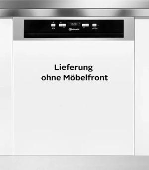 BAUKNECHT teilintegrierbarer Geschirrspüler "OBBC Ecosilent 8650", 14 Maßgedecke
