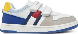 Tommy Hilfiger Sneakers Flag Low Cut Velcro Sneaker T1X9-33844-1269 S Weiß