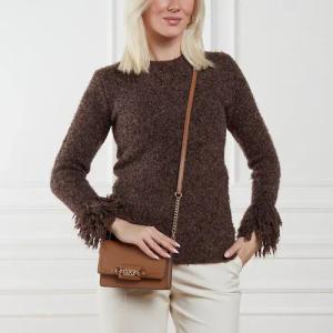 Michael Kors Handyhüllen - Sm Phn Chn Xbody - Gr. unisize - in Braun - für Damen