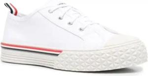 Thom Browne Low-Top Sneaker - Collegiate Low Top Sneakers - Gr. 42 (EU) - in Weiß - für Damen