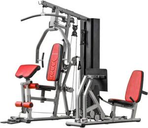 Sportstech Kraftstation HGX300, 50+ Übungen, Beinpresse, 16 Gewichtsblöcke