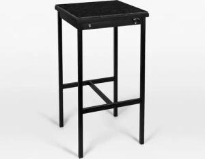 MAGNA Atelier Stehtisch Manhattan Glaskeramik Stehtisch, Einzigartige Glaskeramik Tischplatte