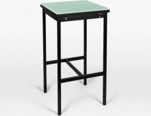 MAGNA Atelier Stehtisch Manhattan Glaskeramik Stehtisch, Einzigartige Glaskeramik Tischplatte