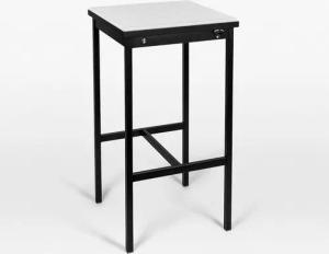 MAGNA Atelier Stehtisch Manhattan Glaskeramik Stehtisch, Einzigartige Glaskeramik Tischplatte