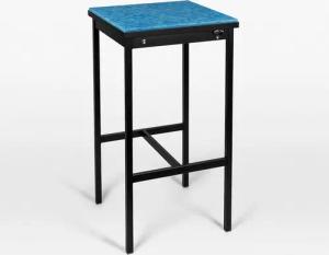 MAGNA Atelier Stehtisch Manhattan Glaskeramik Stehtisch, Einzigartige Glaskeramik Tischplatte