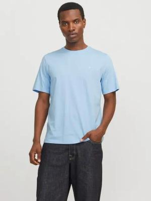 Jack & Jones Rundhalsshirt JJEPAULOS TEE SS CREW NECK NOOS mit Logo Stickerei