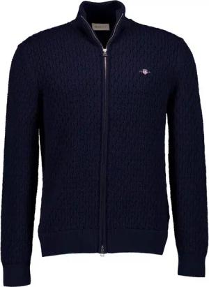 Gant Herren Cardigan blau unifarben