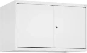 C+P Aufsatzschrank Classic PLUS, 2 Abteile, 500x800x500mm, 9016/9016 Verschluss Zylinderschloss