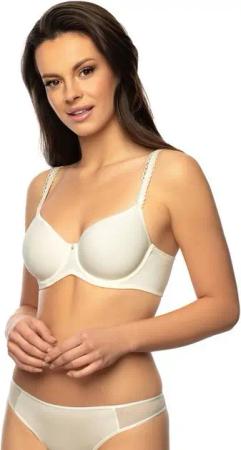 Viania Bügel-BH 144457 (1-tlg) Bügel-BH Sally vorgeformte Spacercups schmale Träger Cream