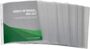 100 LEITZ Prospekthüllen 4734 Super Premium DIN A4 glasklar glatt 0,08 mm