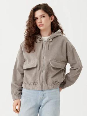 ONLY Sweatshirt Kenzie 15246274 Grau Regular Fit