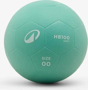 Kinder Handball Einsteiger Größe 00 - H100 Soft PVC grün