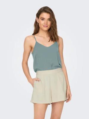 ONLY Spaghettitop ONLNOVA LIFE VIS PARIS SINGLET SOLID