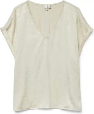 Vero Moda Blusentop VMBALIA S/S V-NECK T-SHIRT WVN BTQ GA