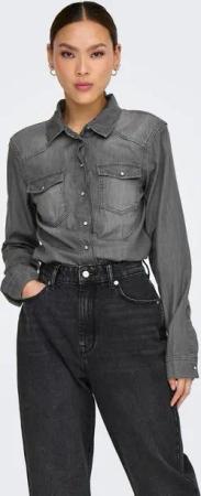 ONLY Jeansbluse ONLALICE REG SHIRT DNM BOX AKM