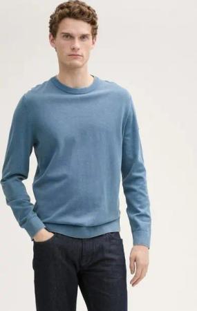 TOM TAILOR Strickpullover Strickpullover aus Baumwolle