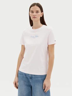 Tommy Hilfiger T-Shirt WW0WW45428 Rosa Regular Fit