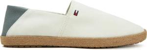 Tommy Hilfiger Espadrilles FM0FM05353 Écru