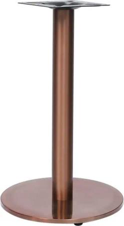 vidaXL Tischbein Bistrotisch-Gestell Golden Ø45x72 cm Edelstahl