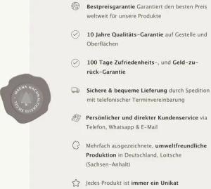 MAGNA Atelier Couchtisch Aspen Marmor Couchtisch, Individuell konfigurierbar
