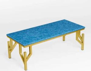 MAGNA Atelier Couchtisch Coral Bay Glaskeramik Couchtisch, Jeder Tisch ein Unikat