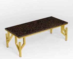 MAGNA Atelier Couchtisch Coral Bay Glaskeramik Couchtisch, Jeder Tisch ein Unikat