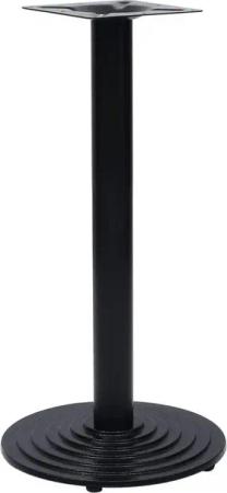 vidaXL Tischbein Bistrotisch-Gestell Schwarz Ø43x72 cm Gusseisen
