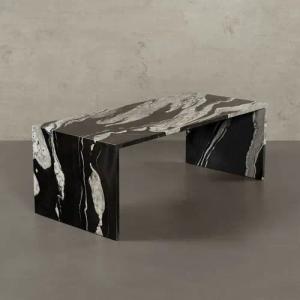 MAGNA Atelier Couchtisch Colorado Marmor Couchtisch, Echtes Unikat aus Naturstein
