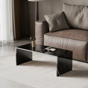 MAGNA Atelier Couchtisch Colorado Marmor Couchtisch, Echtes Unikat aus Naturstein