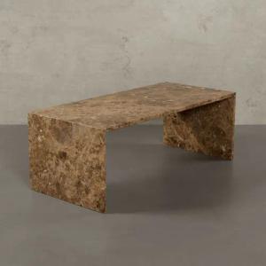 MAGNA Atelier Couchtisch Colorado Marmor Couchtisch, Echtes Unikat aus Naturstein
