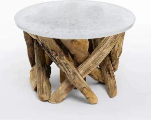 MAGNA Atelier Couchtisch Lake Tahoe Glaskeramik Couchtisch, Rustikales und elegantes Design