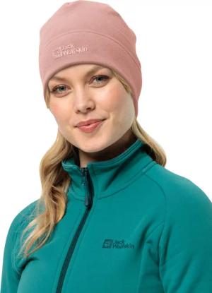 Jack Wolfskin Real Stuff Beanie Beanie Mütze One Size Rose Dawn