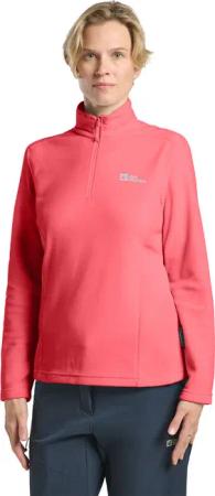 Jack Wolfskin Taunus HZ Women Fleecepullover Damen XS red sunset coral