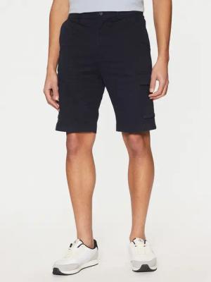 Calvin Klein Stoffshorts Modern Twill K10K114067 Dunkelblau Regular Fit