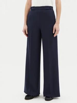BOSS Palazzohose Tupita 50531846 Dunkelblau Wide Leg