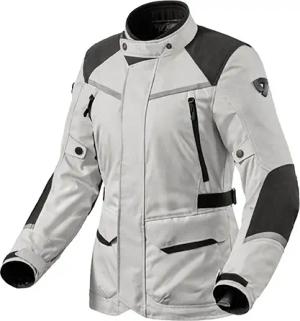REV'IT! Voltiac 3 H2O Damen Textiljacke silber/schwarz 40 Damen