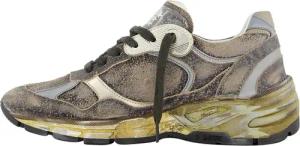 Golden Goose Low-Top Sneaker - Dames Running Dad Sneaker Grijs - Gr. 38 (EU) - in Grau - für Damen