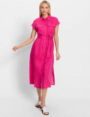 heine Etuikleid Hemdblusenkleid