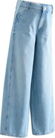 Next Umstandsjeans Hose mit weitem Bein, Umstandsmode (1-tlg)