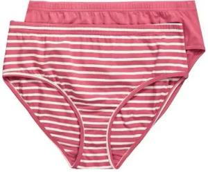 Ulla Popken Slip Slip 2er-Pack Ringel/uni Biobaumwolle