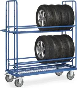 fetra Reifenwagen 4596 - Tragkraft 400kg TPE-Reifen