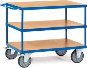 fetra Tischwagen 2423 - Tragkraft 600kg TPE-Reifen