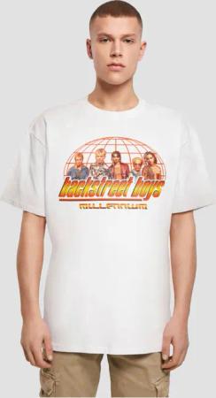 Merchcode Backstreet Boys - Millenium Globe Heavy Oversize Tee