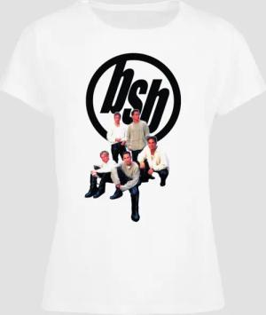 Merchcode Ladies Backstreet Boys - Vintage Logo Box Tee