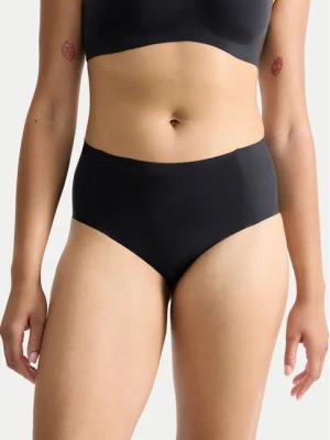 Sloggi Klassischer Damenslip mit hoher Taille Zero Feel 10217759 Schwarz