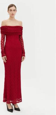 BARDOT Abendkleid 59776DB Rot Regular Fit