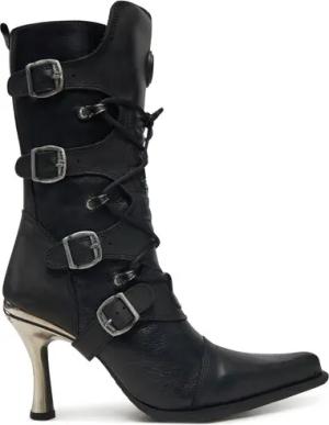 NEW ROCK Stiefeletten M-9373-S2 Schwarz