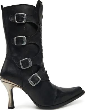 NEW ROCK Stiefeletten M-9373N-C1 Schwarz